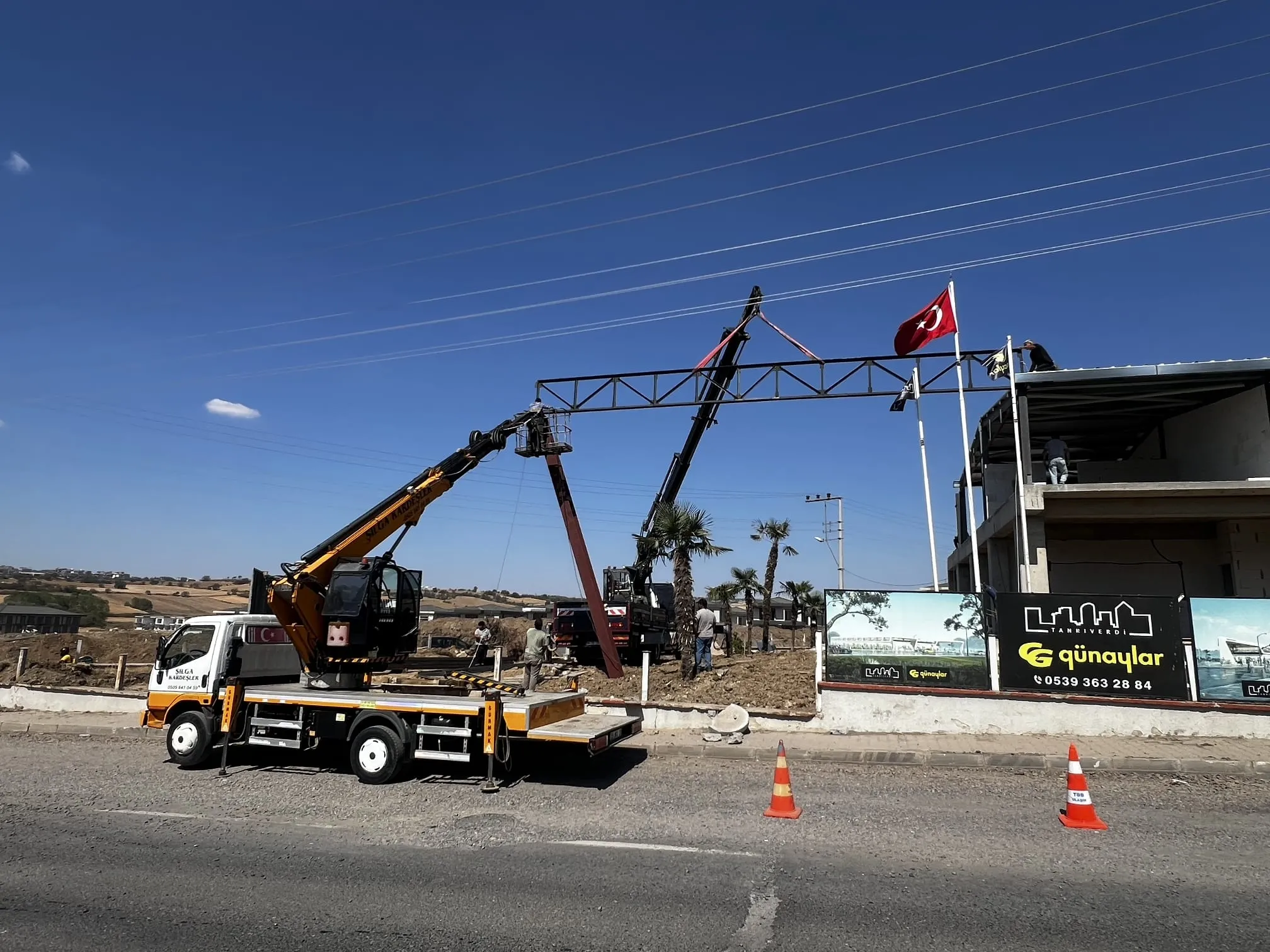 Tekirdag Şarköy Vinç Hizmetleri