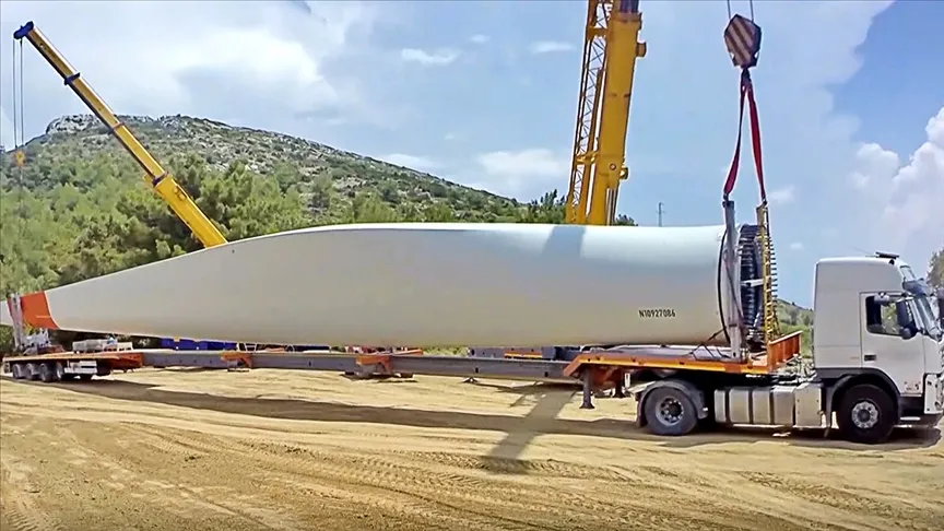 Tekirdağ Rüzgar Türbini Montajı