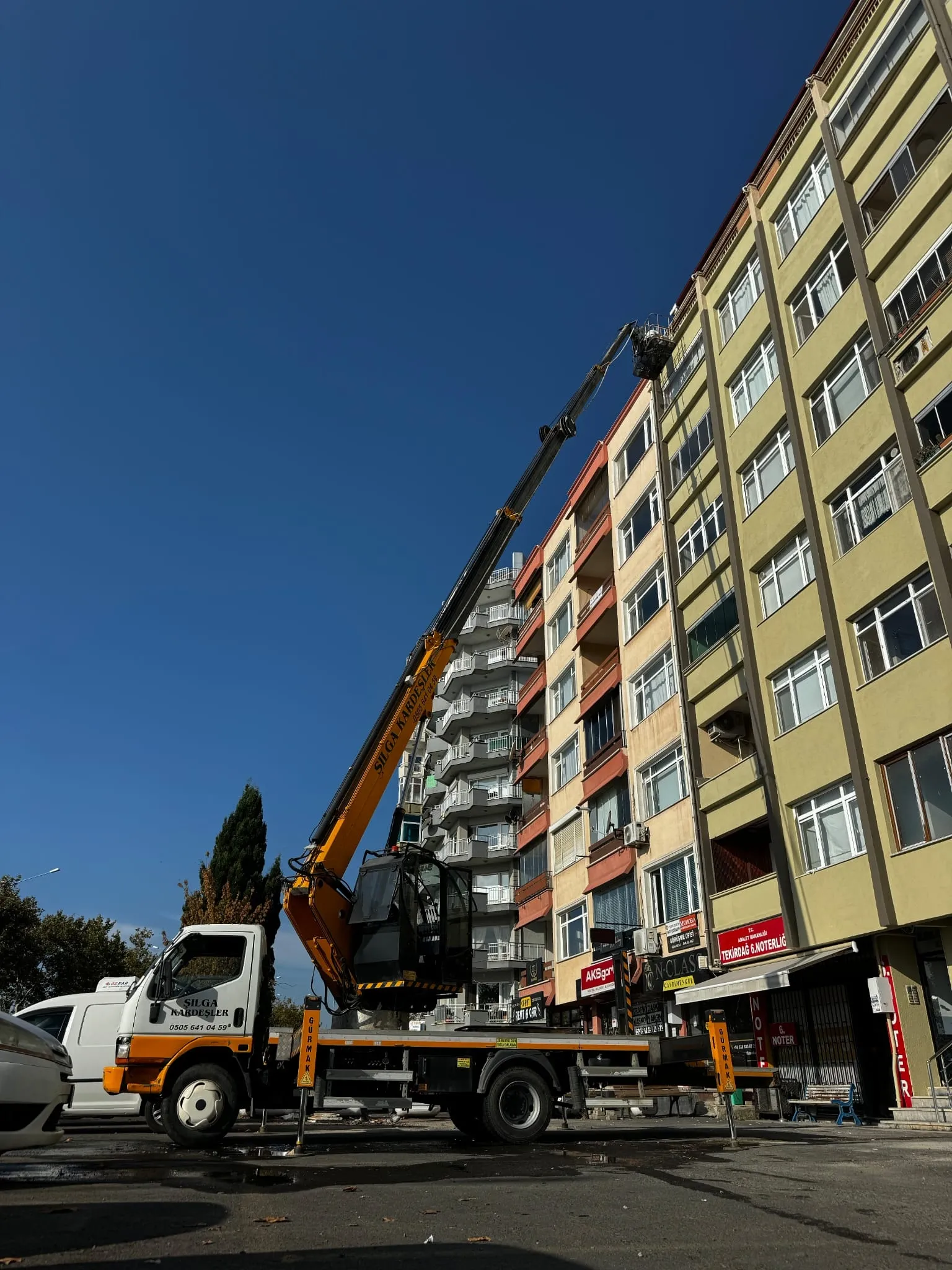 Tekirdağın En Büyük Vinci Şirketimizde